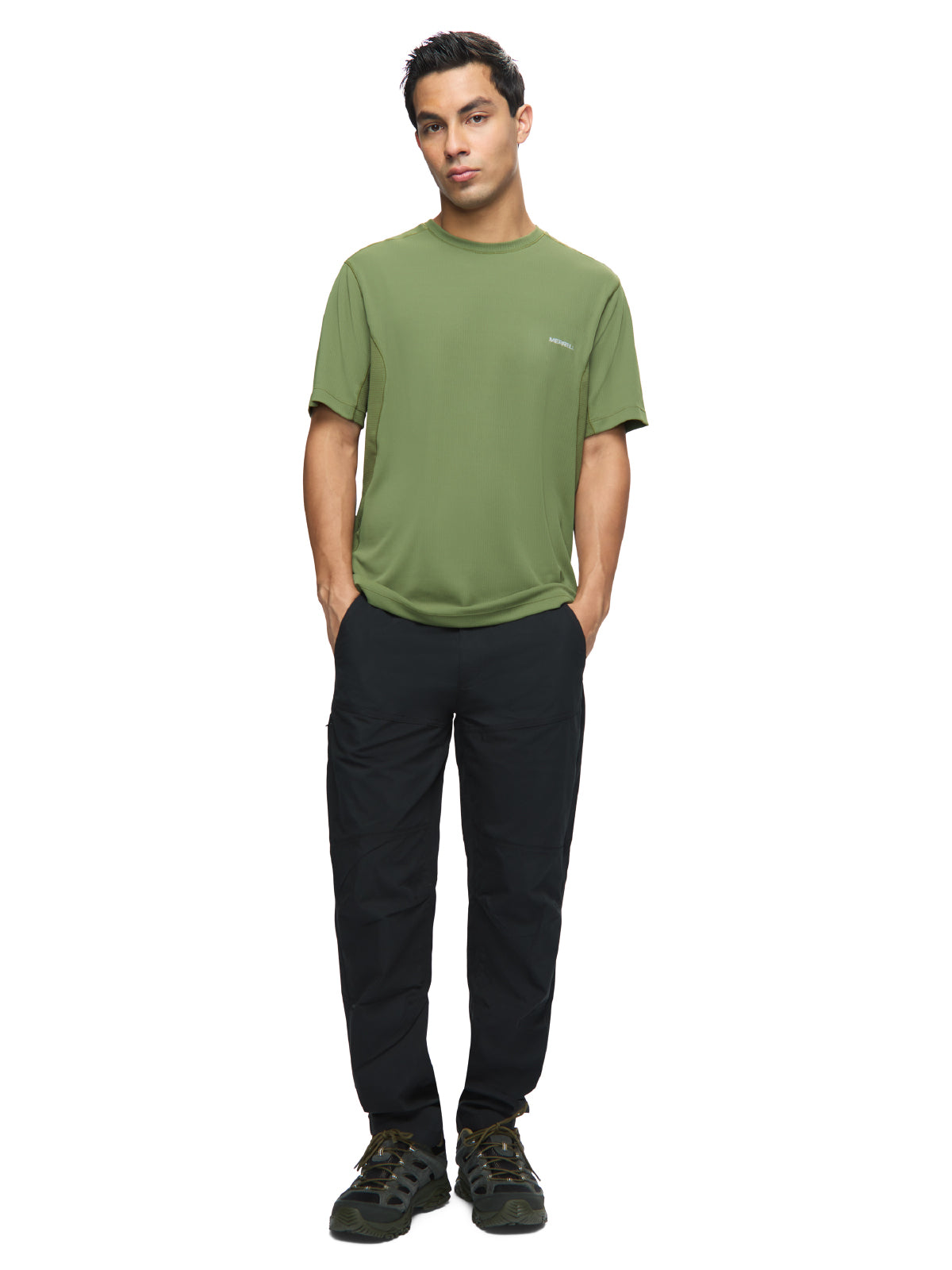 Camiseta  Shore Para Hombre Color Verde