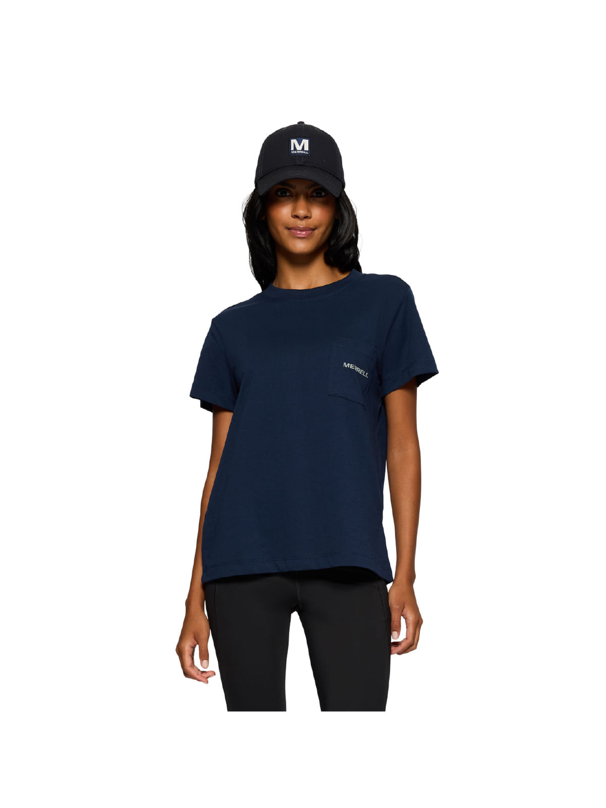 Camiseta W-Relaxed Pkt Tee Mujer