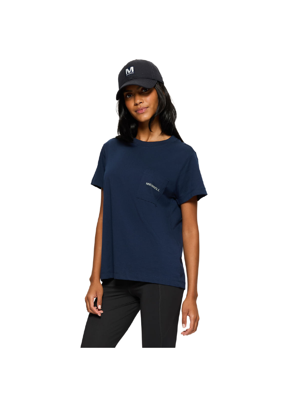 Camiseta W-Relaxed Pkt Tee Mujer