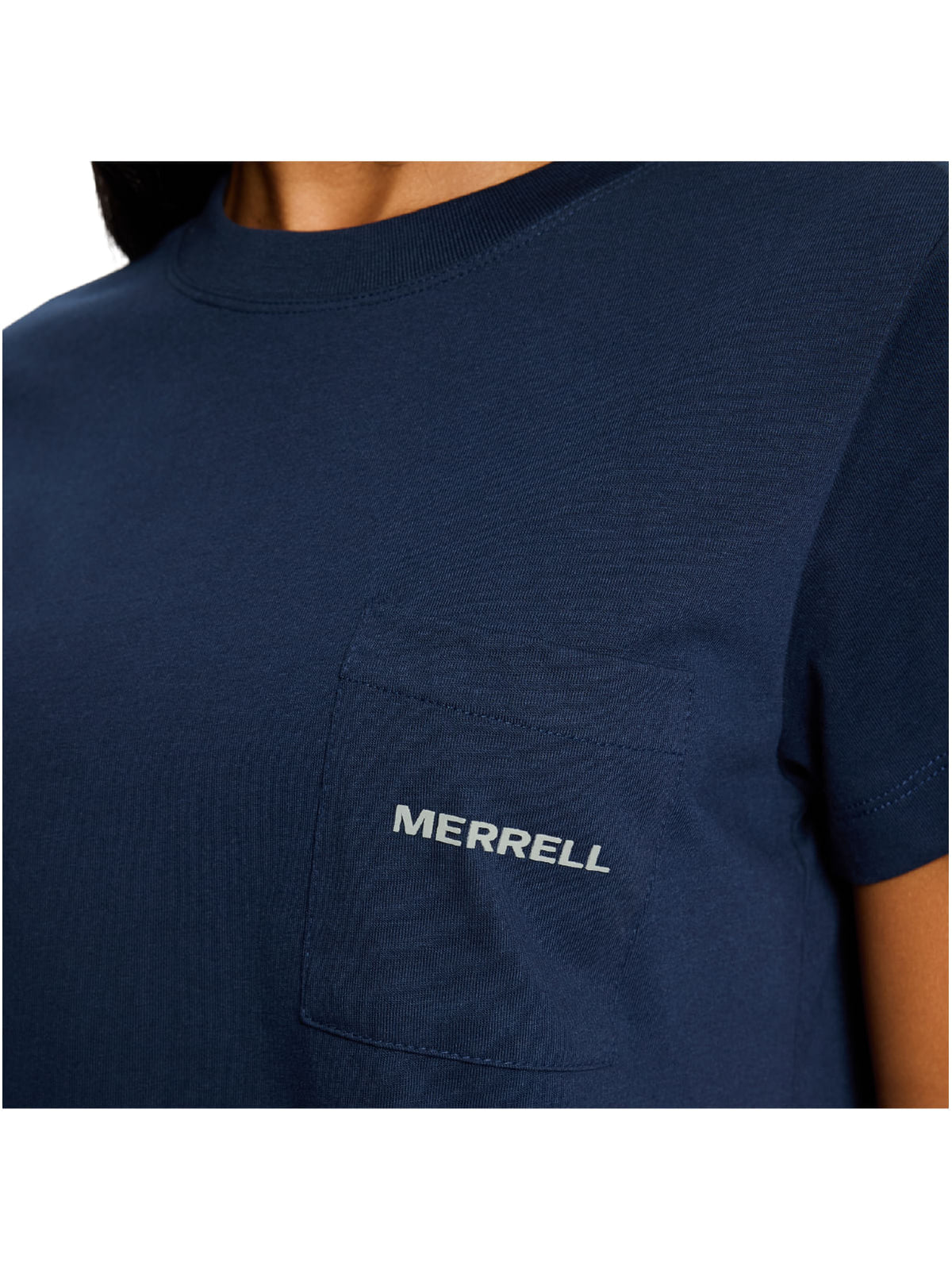 Camiseta W-Relaxed Pkt Tee Mujer