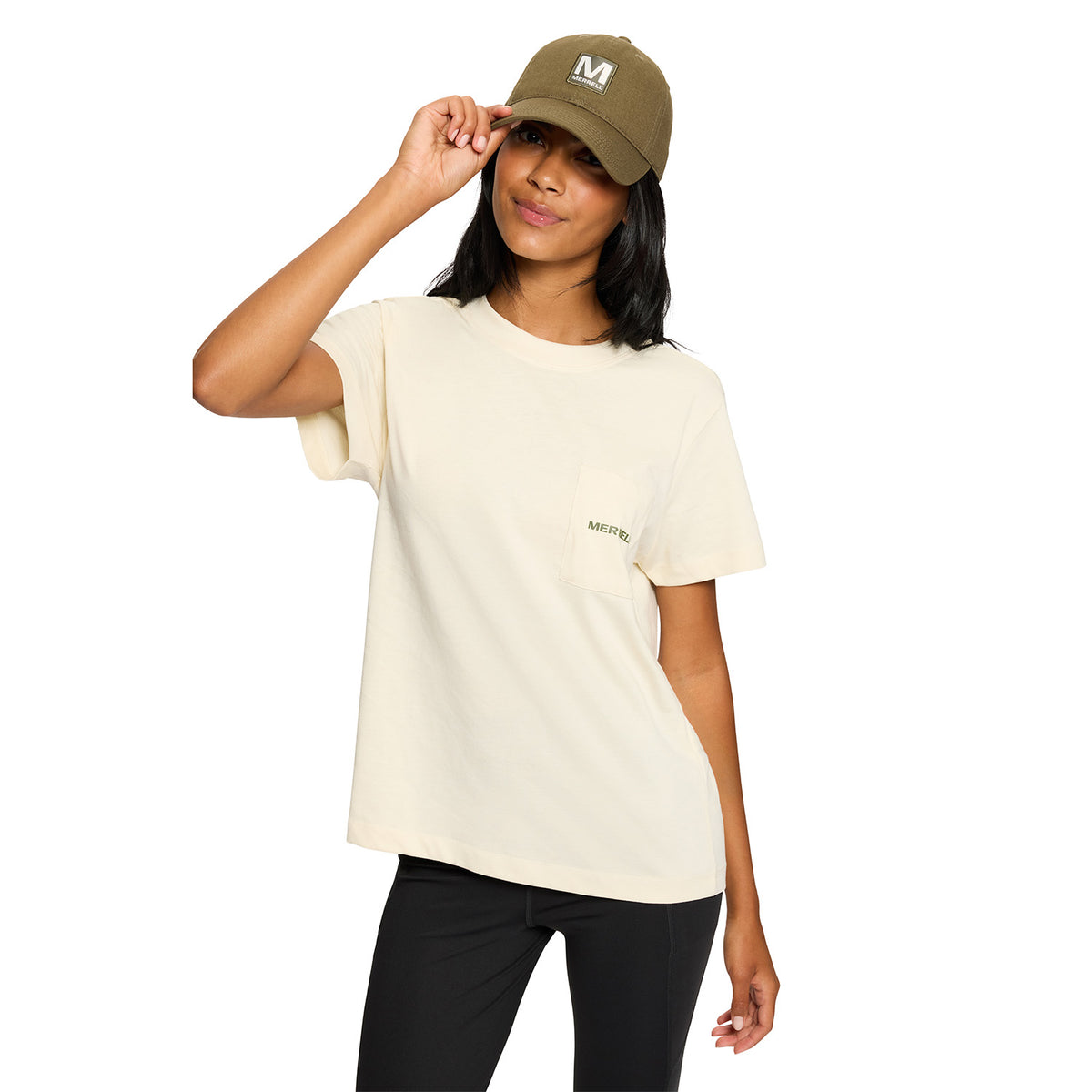 Camiseta W-Relaxed Pkt Tee Mujer 9