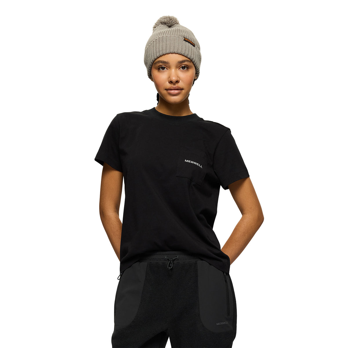 Camiseta W-Relaxed Pkt Tee Mujer 11