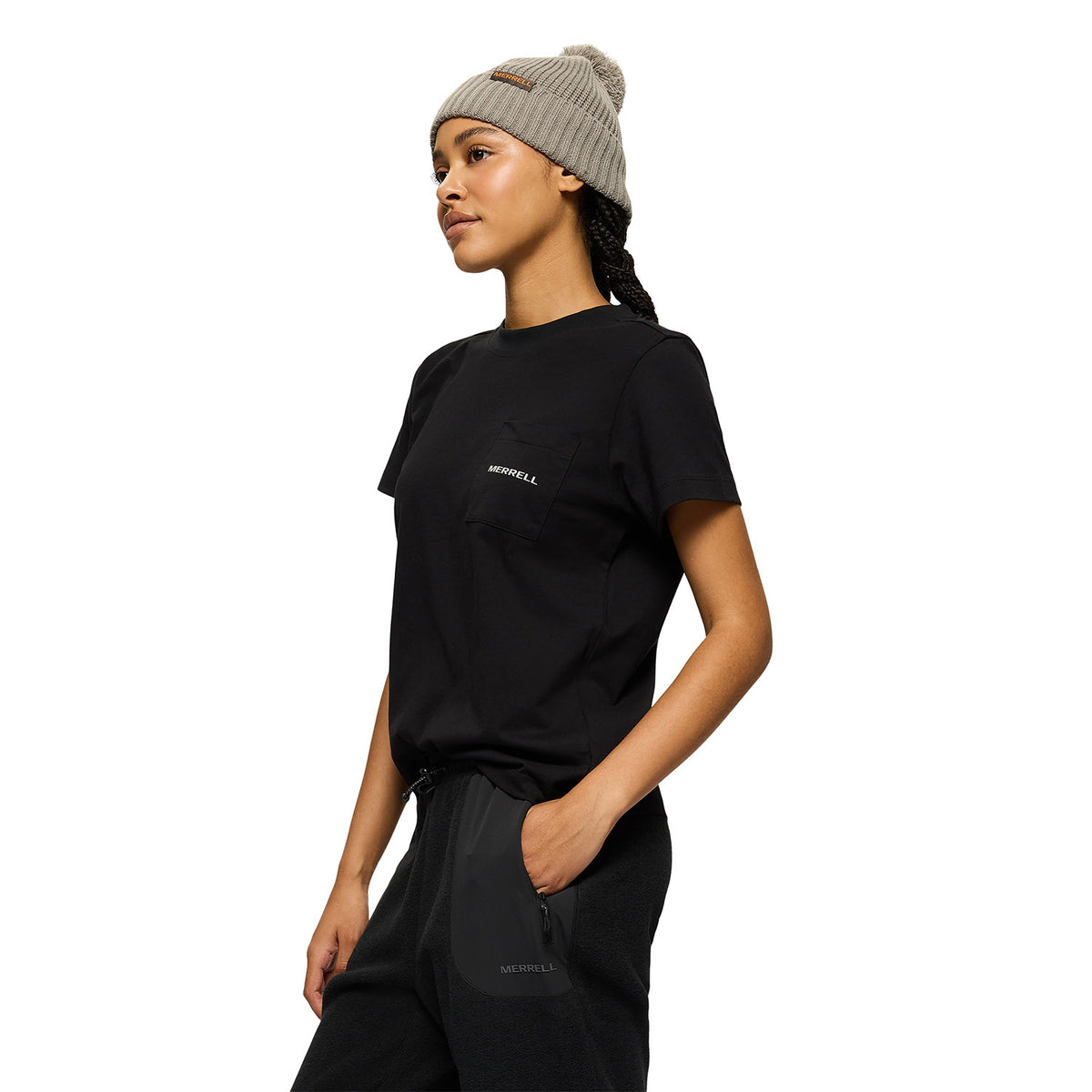 Camiseta W-Relaxed Pkt Tee Mujer 12