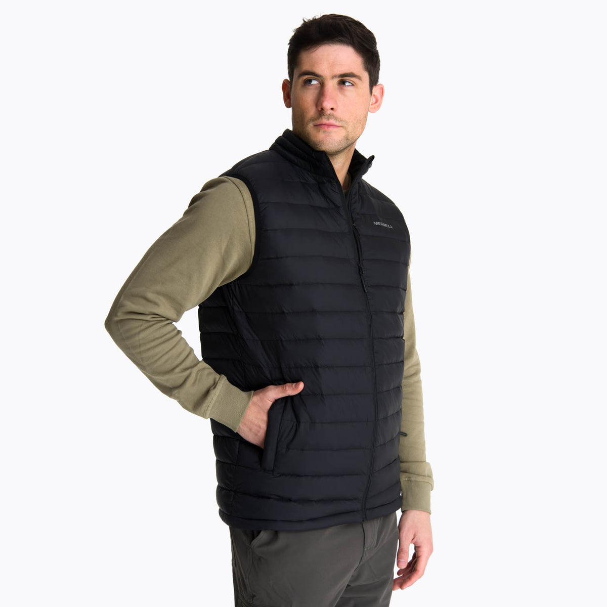 Chaleco Full Zipper Parka (P Hombre 2