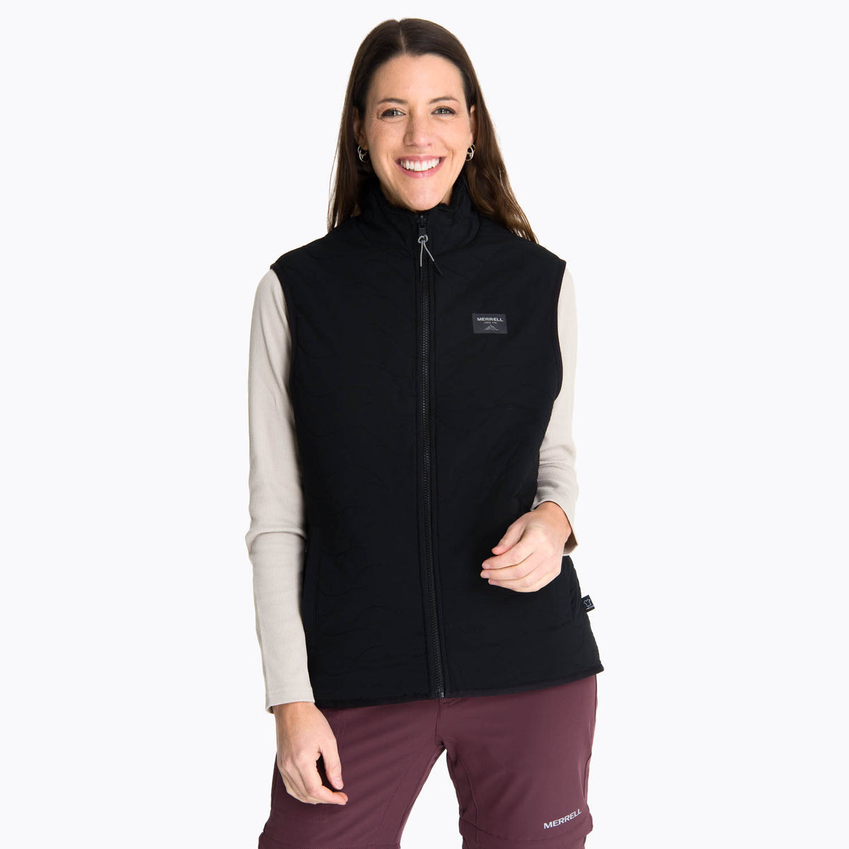 Chaleco Sherpa Vest Reversib Mujer 1