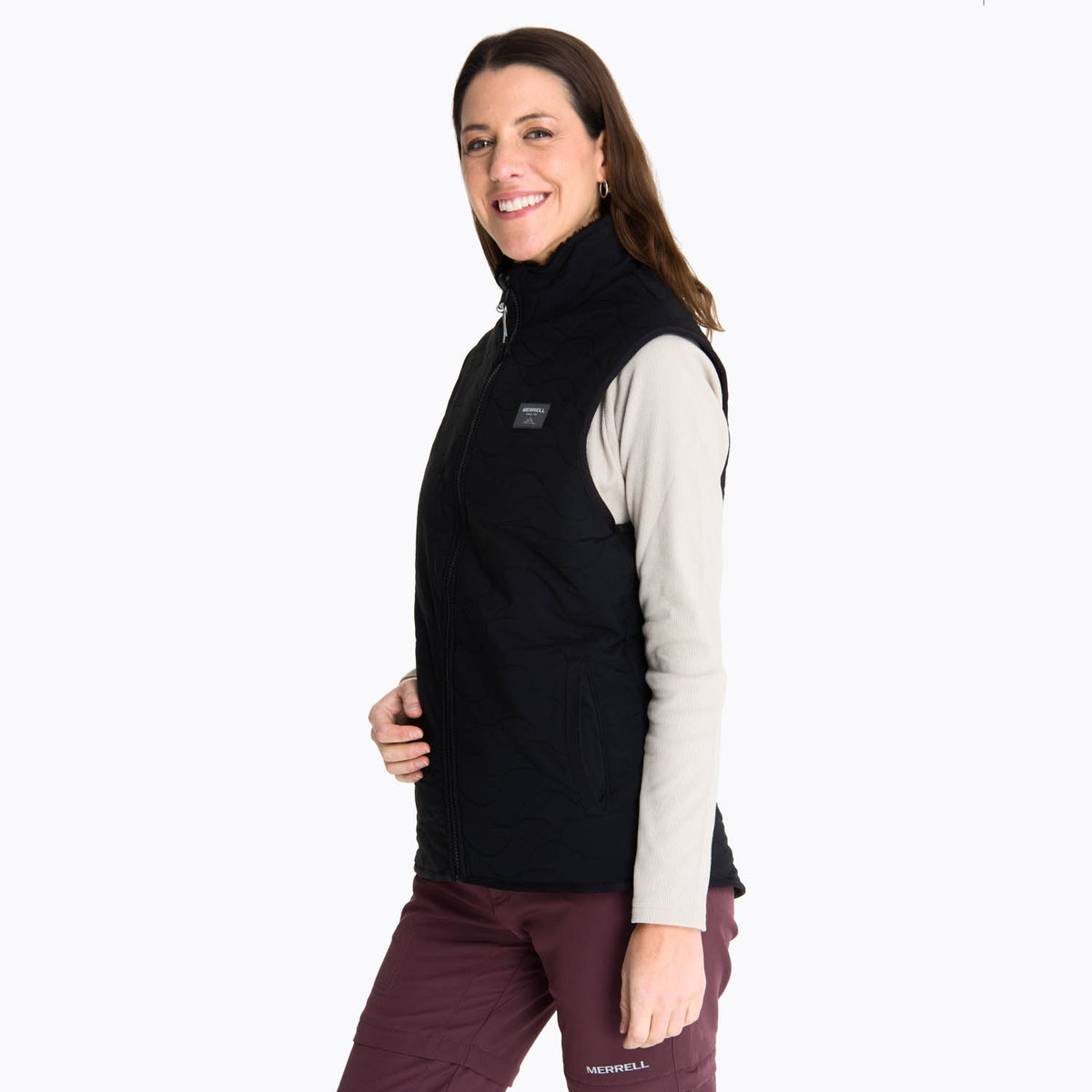 Chaleco Sherpa Vest Reversib Mujer 2