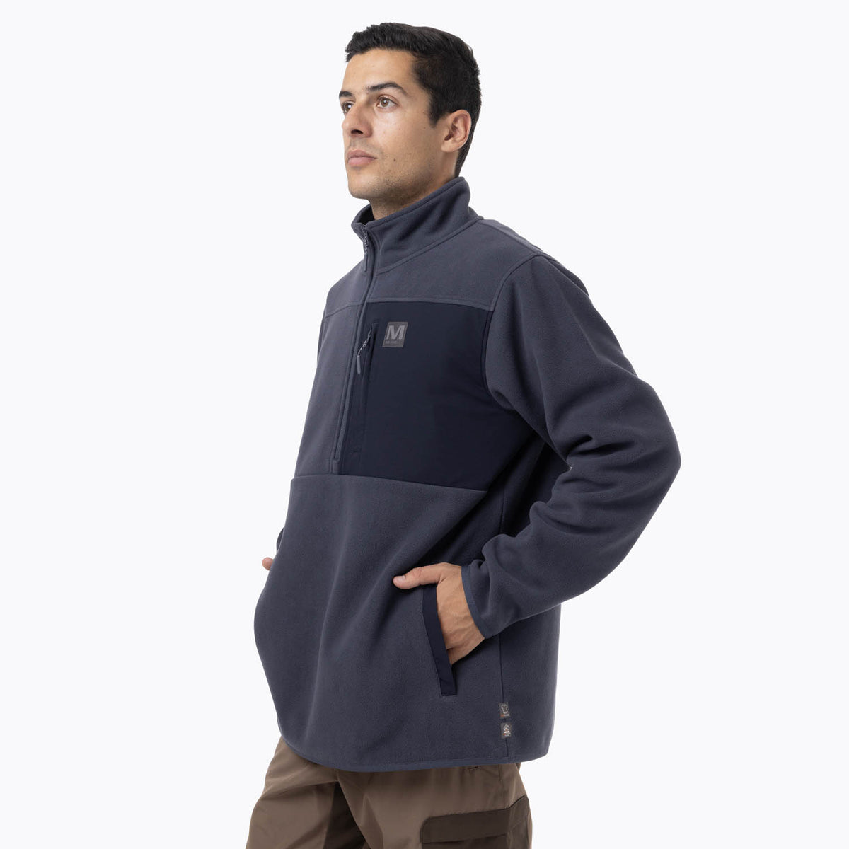Saco Cleo Microfleece Wit Hombre 2