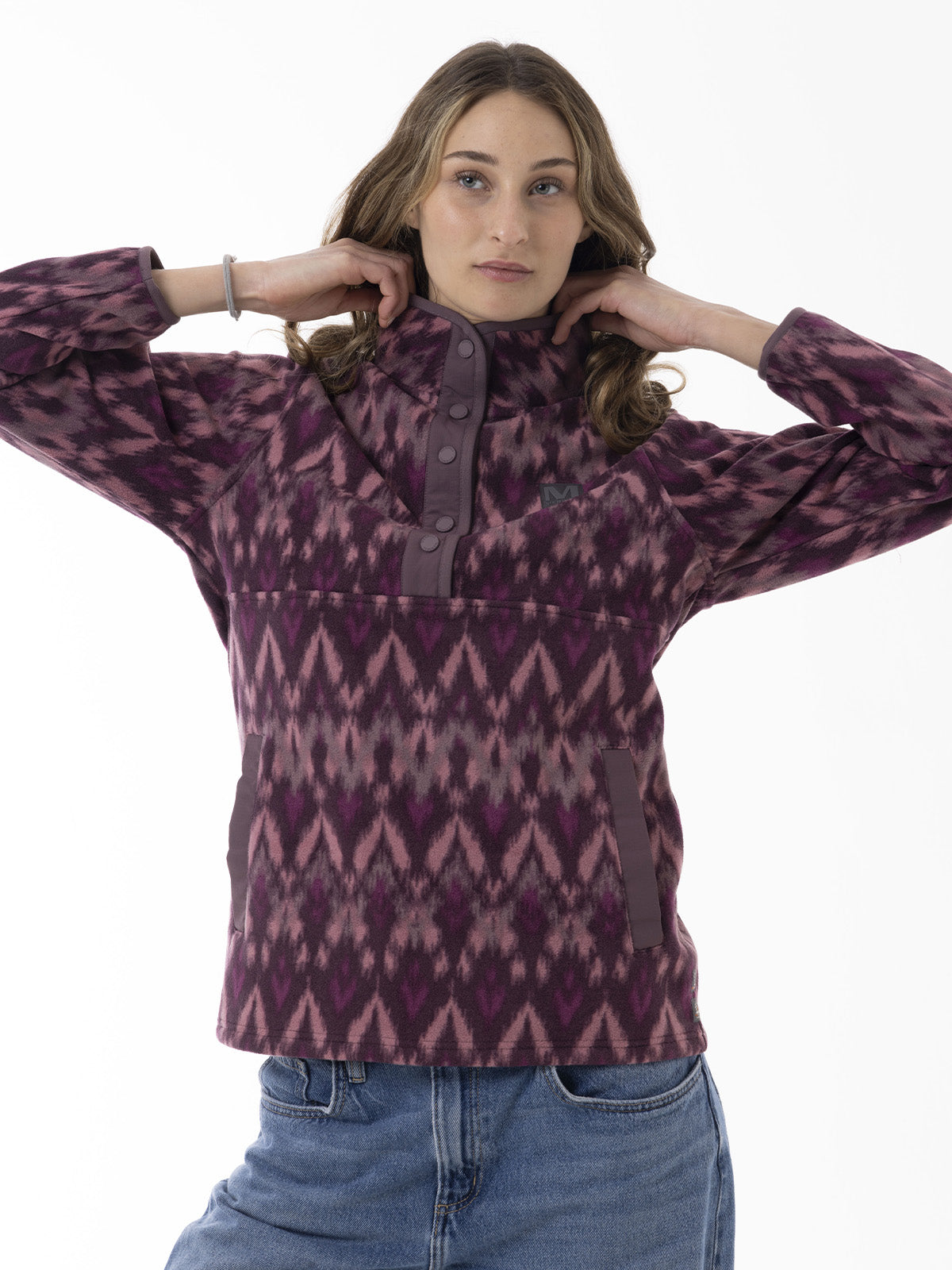 Saco Microfleece With Sna Mujer 3