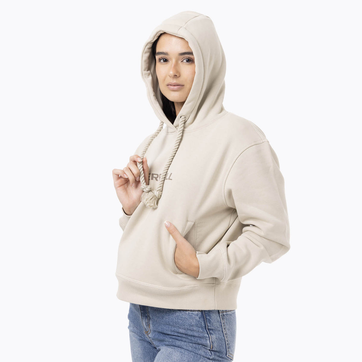 Saco Hood With Large Draw Mujer 5