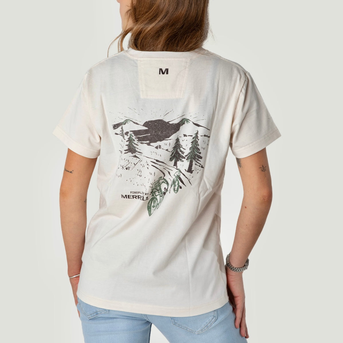 Camisetas Lifestyle Fireflies Forest Mujer 3