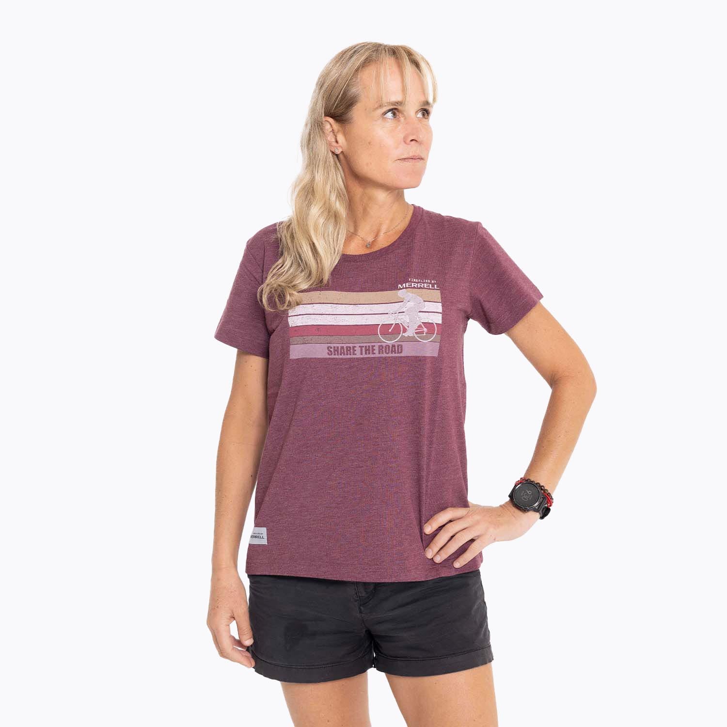 Camisetas Lifestyle Fireflies Bike Mujer 1