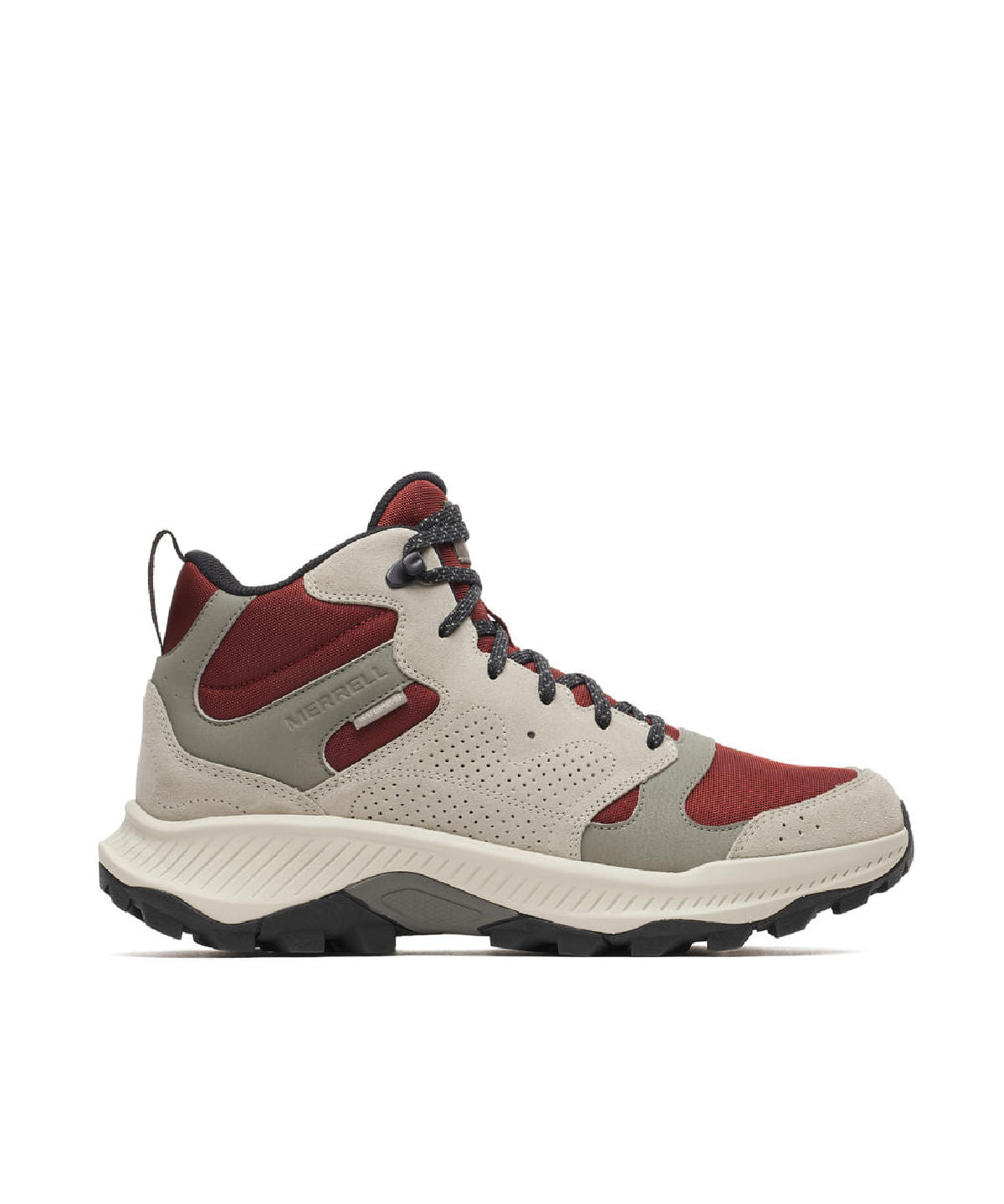 Botines Hike Tempo Sol Mid Wp Para Hombre Color Blanco 1