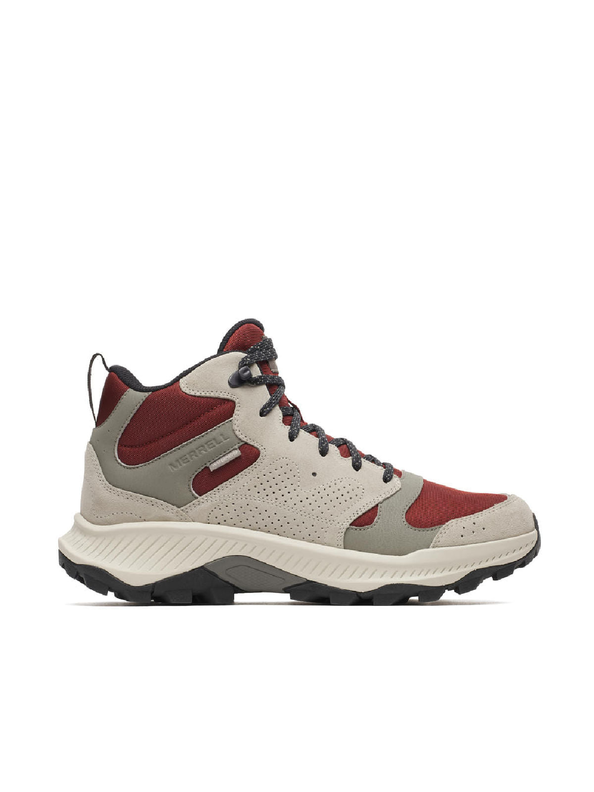 Botines Hike Tempo Sol Mid Wp Para Hombre Color Blanco 1