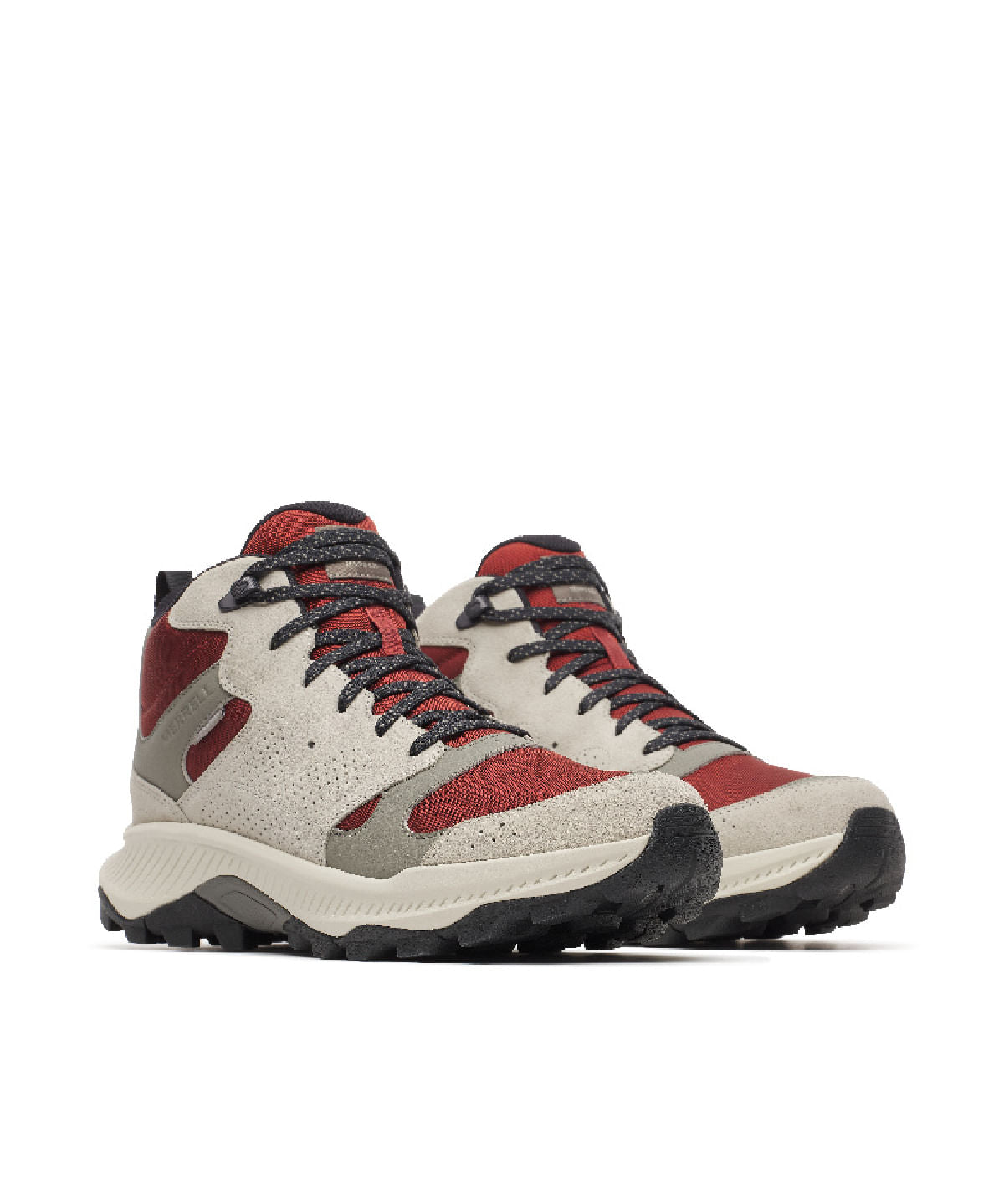 Botines Hike Tempo Sol Mid Wp Para Hombre Color Blanco 2