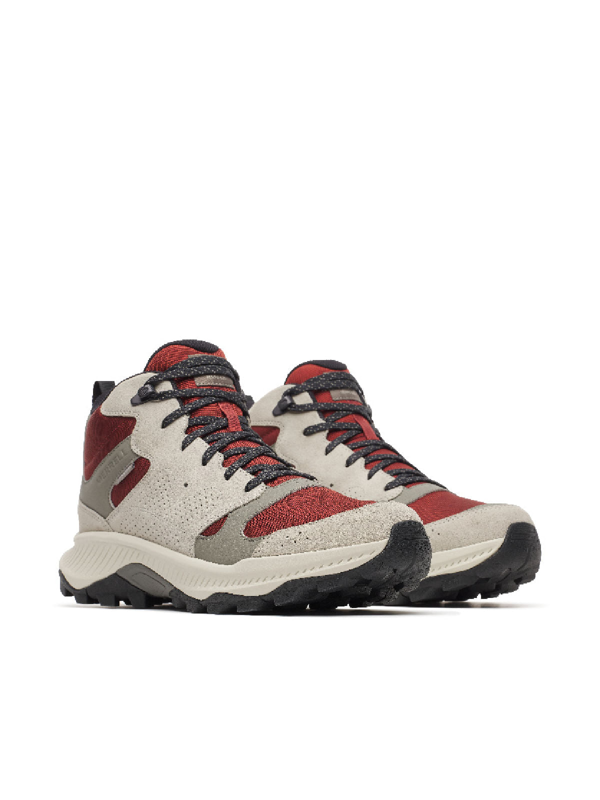 Botines Hike Tempo Sol Mid Wp Para Hombre Color Blanco 2