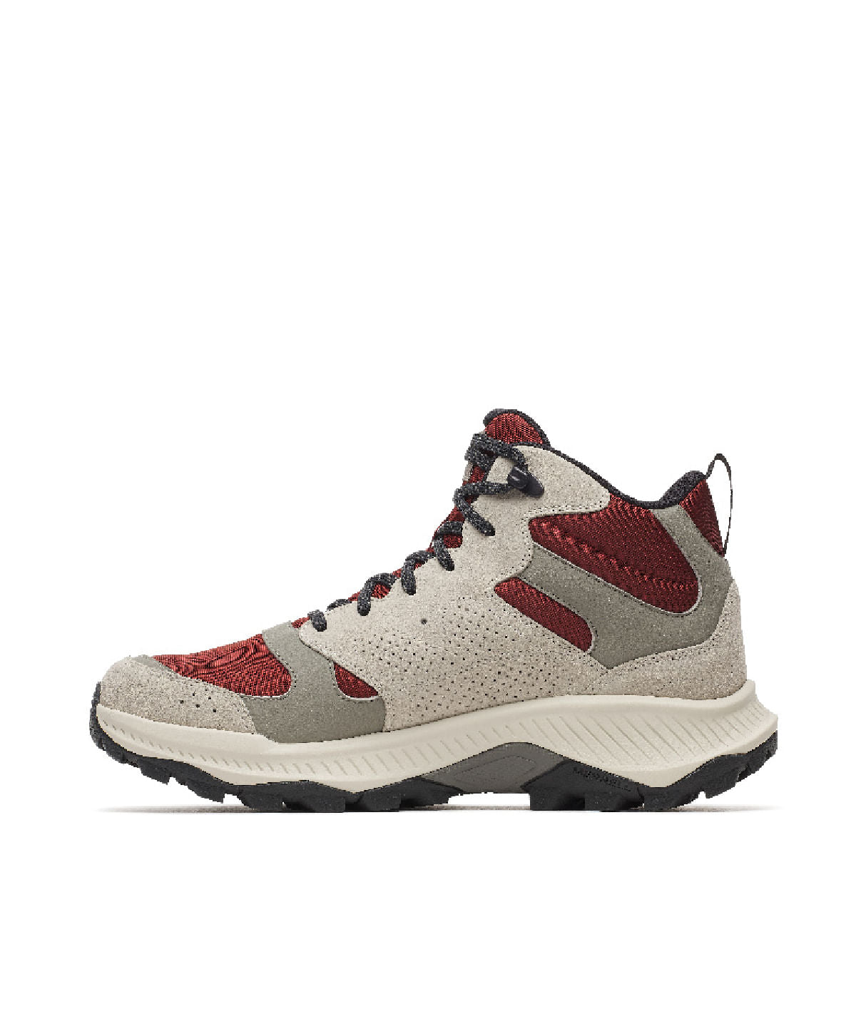 Botines Hike Tempo Sol Mid Wp Para Hombre Color Blanco 3