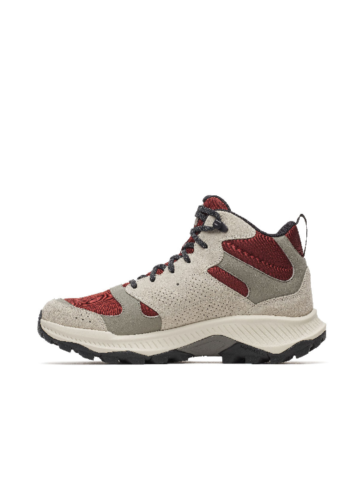 Botines Hike Tempo Sol Mid Wp Para Hombre Color Blanco 3