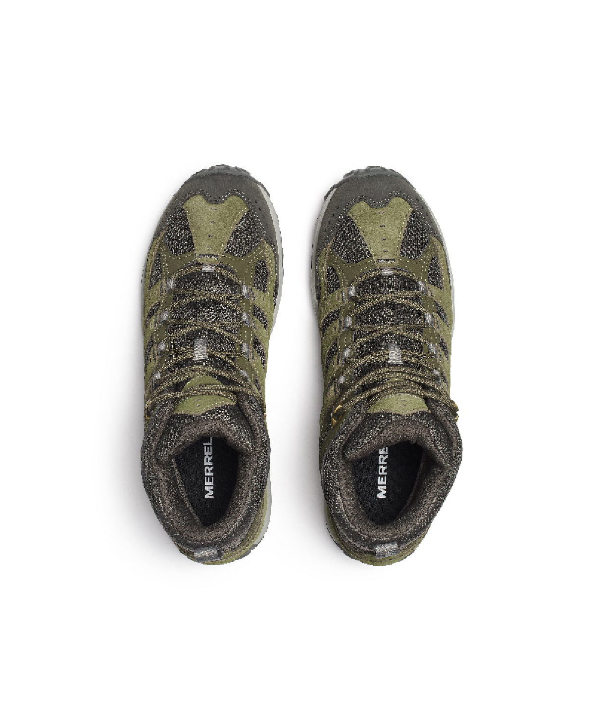 Botines Hike Accentor 4 Mid Para Hombre Color Verde 6
