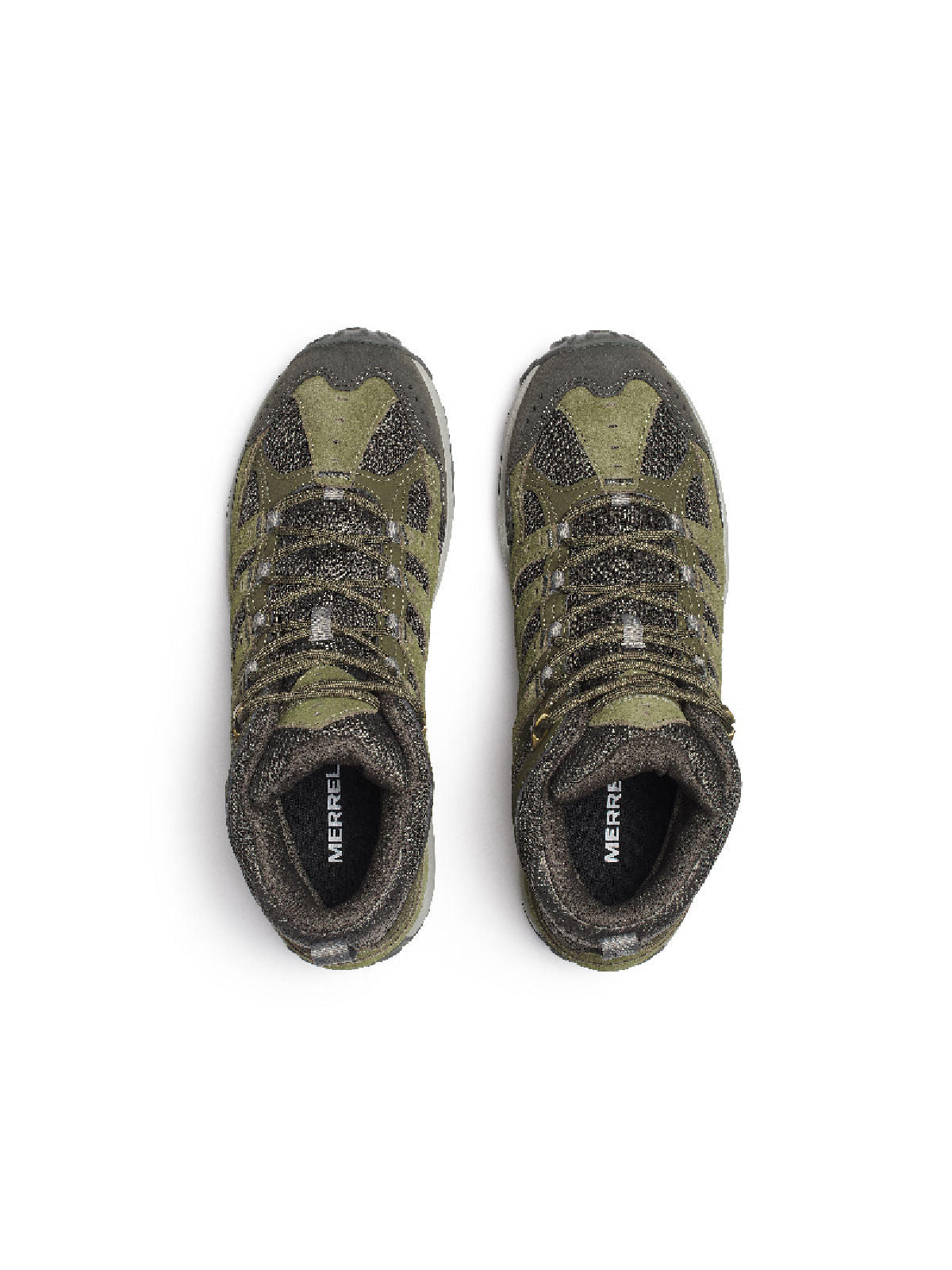 Botines Hike Accentor 4 Mid Para Hombre Color Verde 6