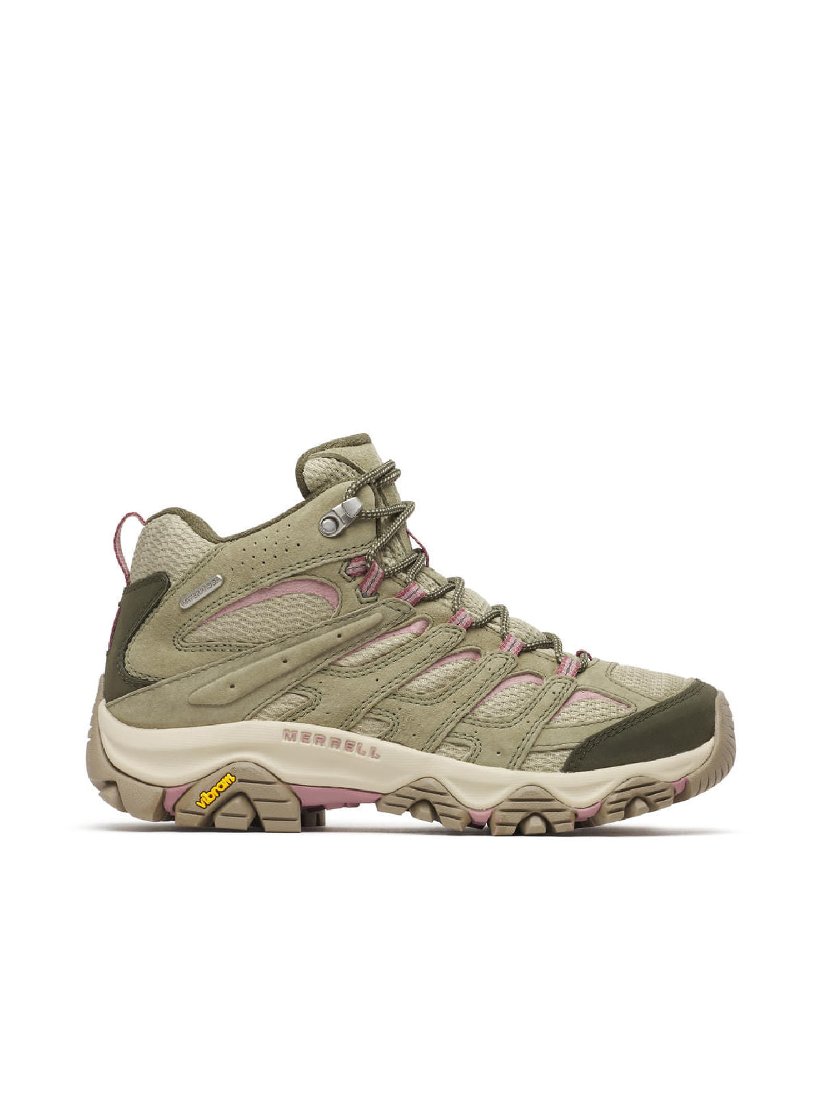 Botines Hike Moab 3 Mid Wp Para Mujer Color Verde 1