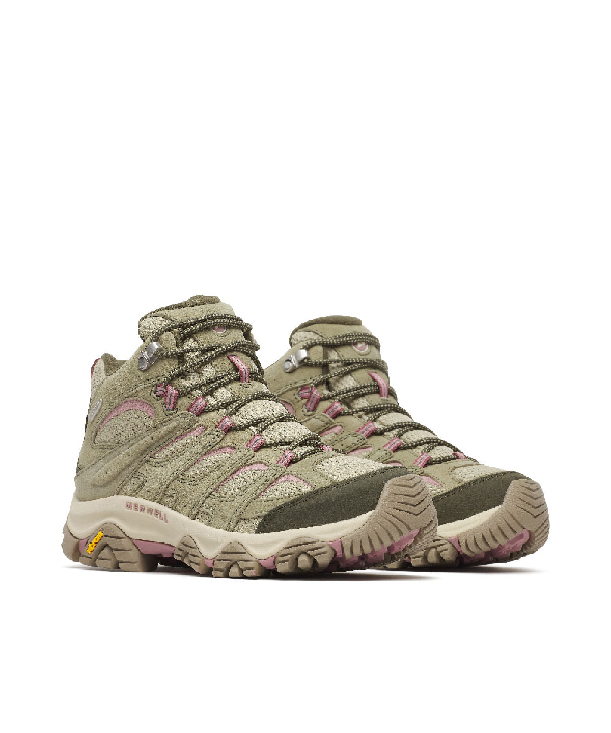 Botines Hike Moab 3 Mid Wp Para Mujer Color Verde 2