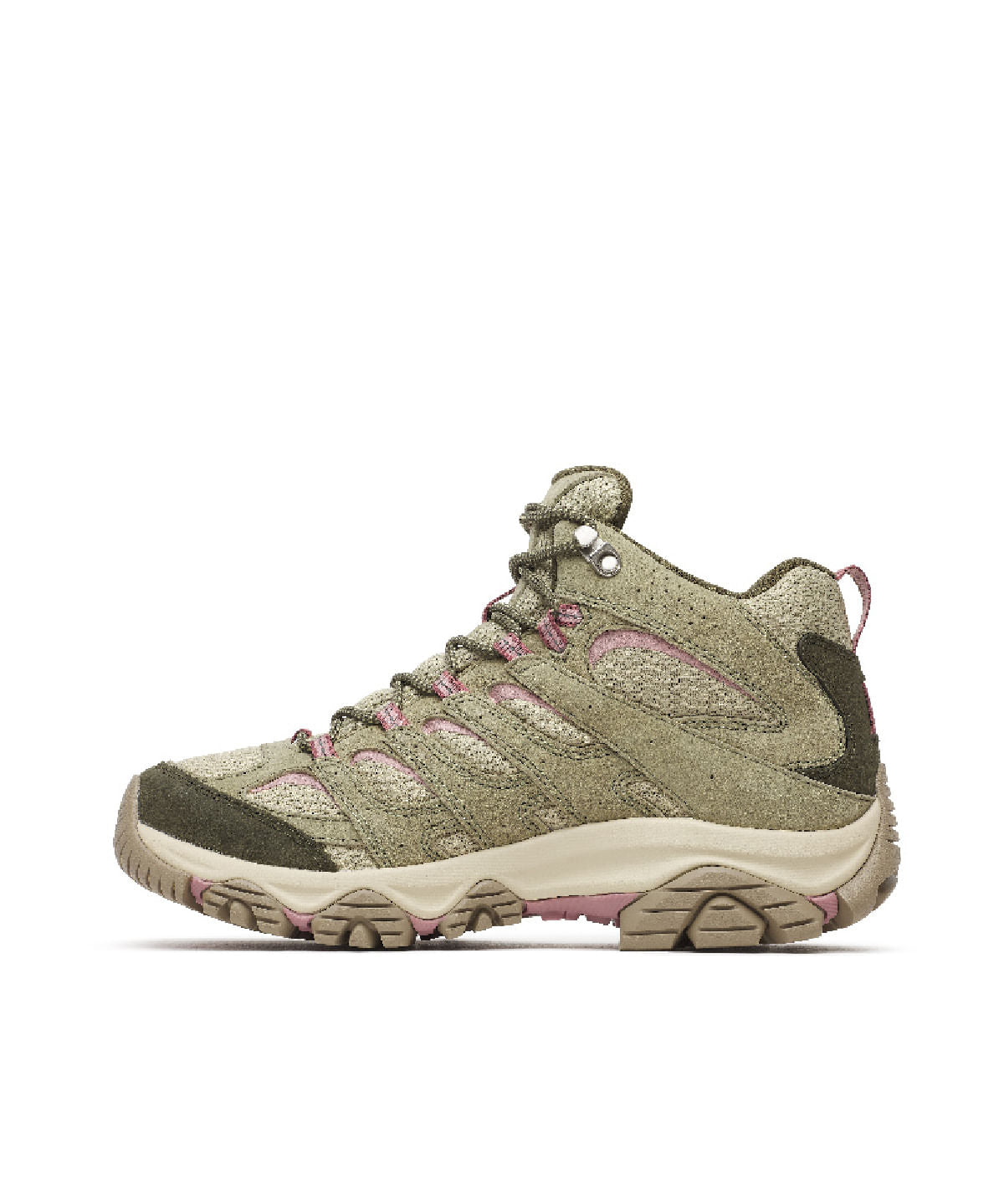 Botines Hike Moab 3 Mid Wp Para Mujer Color Verde 3