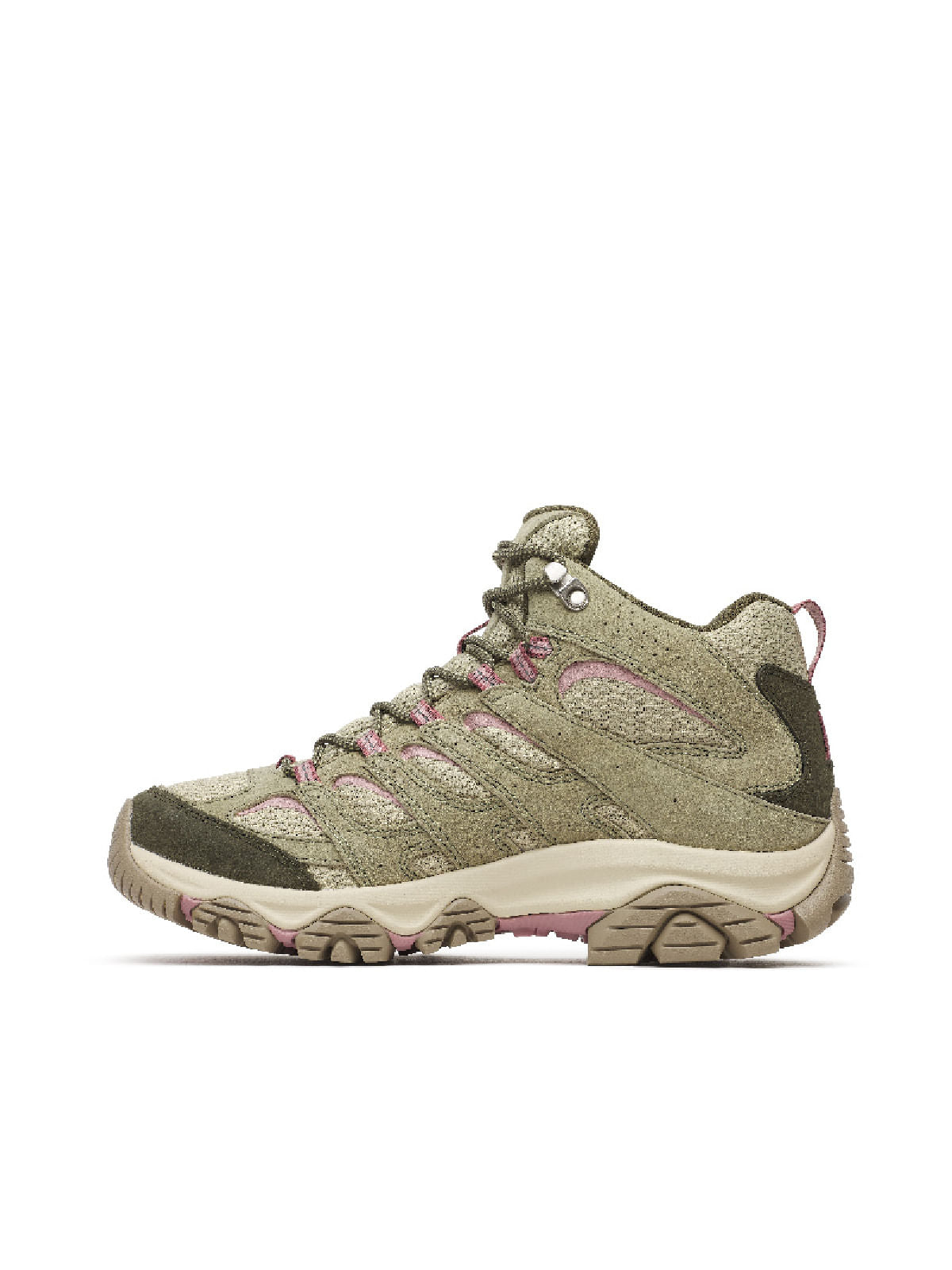 Botines Hike Moab 3 Mid Wp Para Mujer Color Verde 3