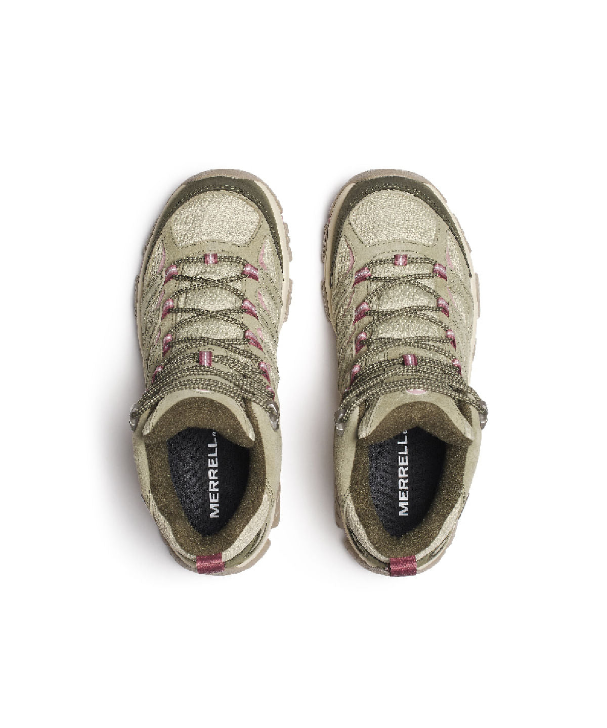 Botines Hike Moab 3 Mid Wp Para Mujer Color Verde 6