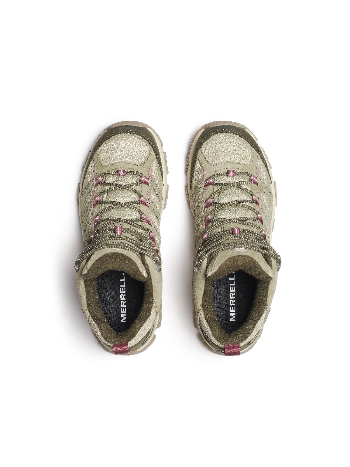 Botines Hike Moab 3 Mid Wp Para Mujer Color Verde 6