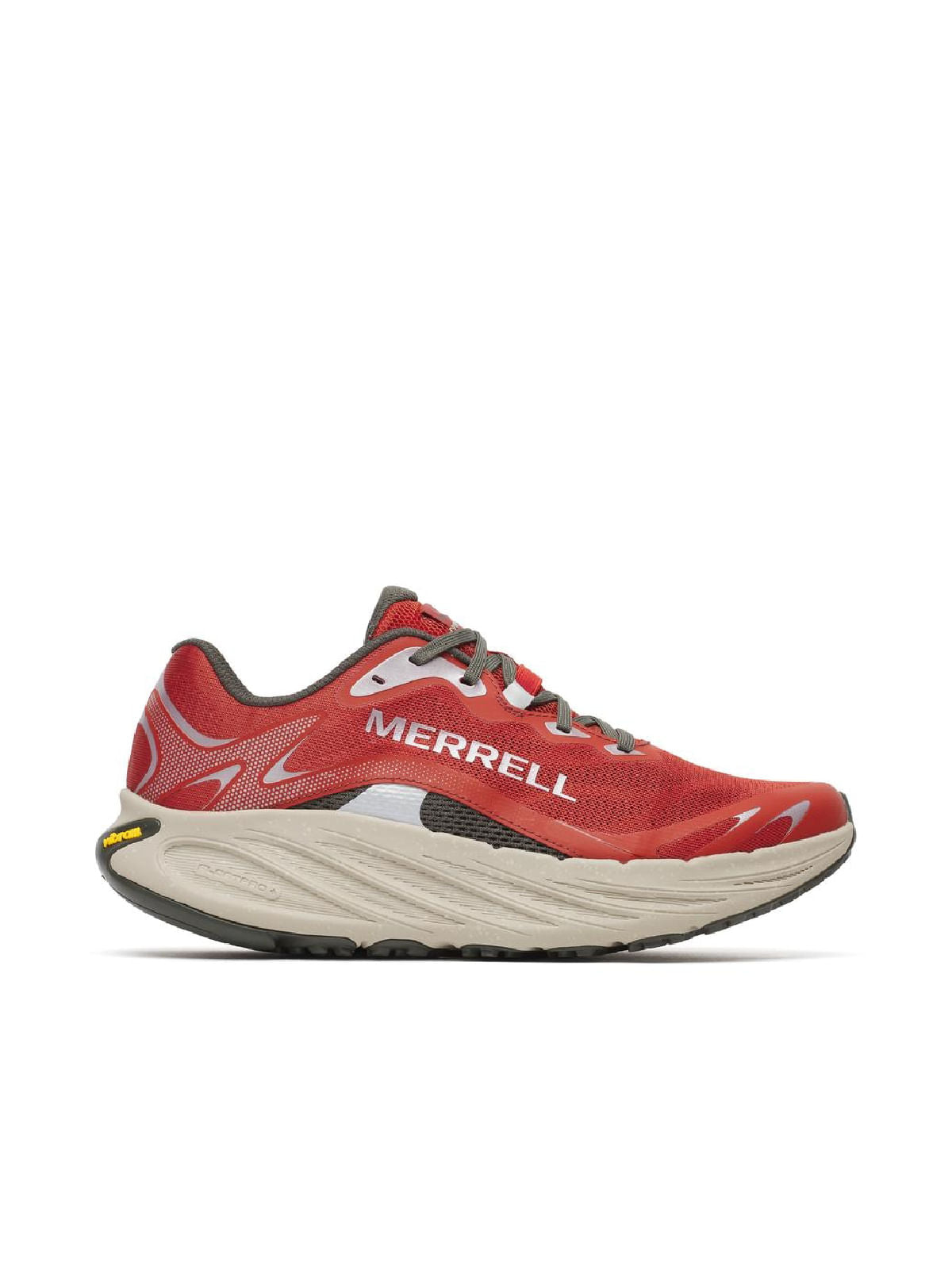 Tenis Trail Running Promorph Para Hombre Color Rojo 1