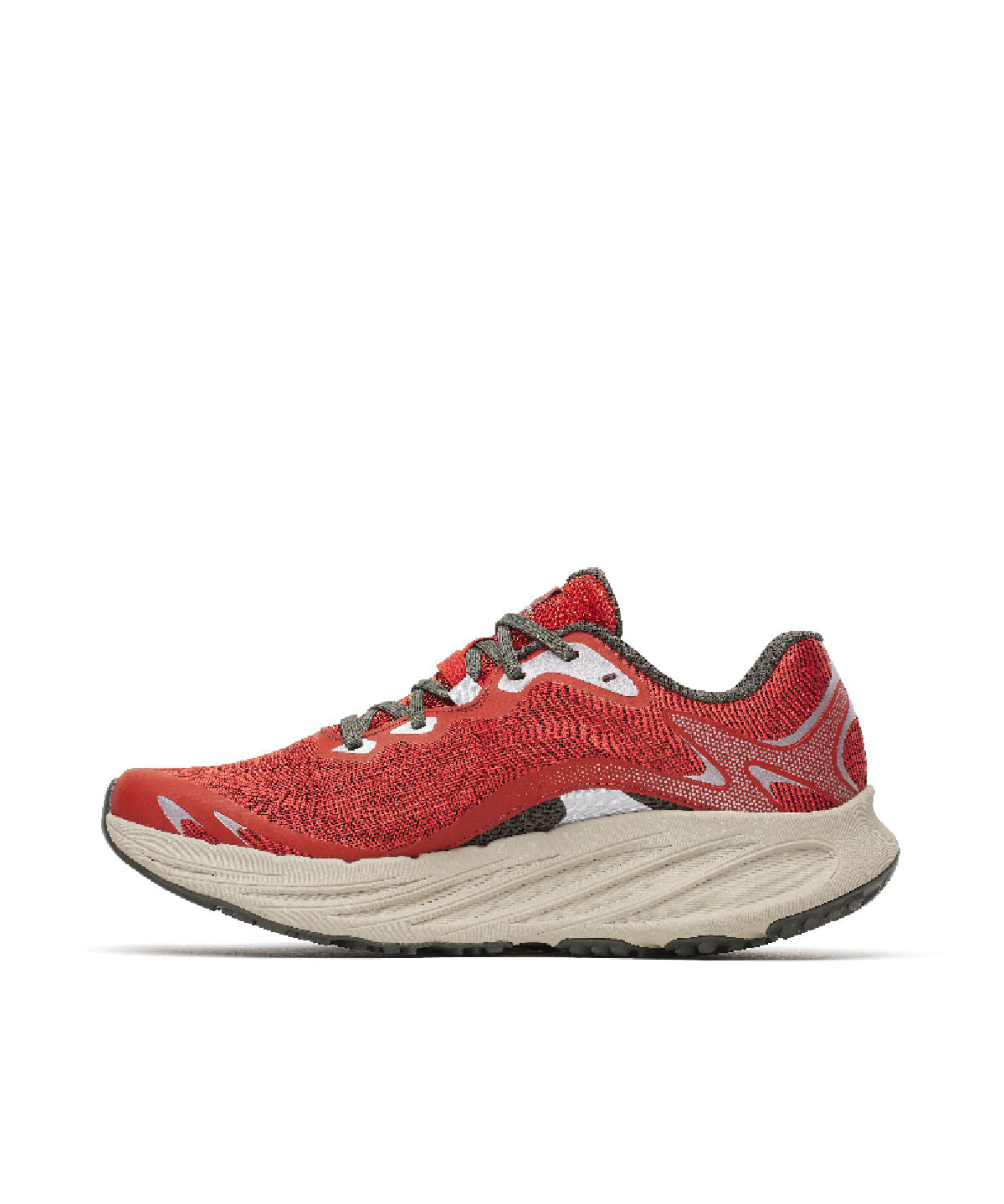 Tenis Trail Running Promorph Para Hombre Color Rojo 3