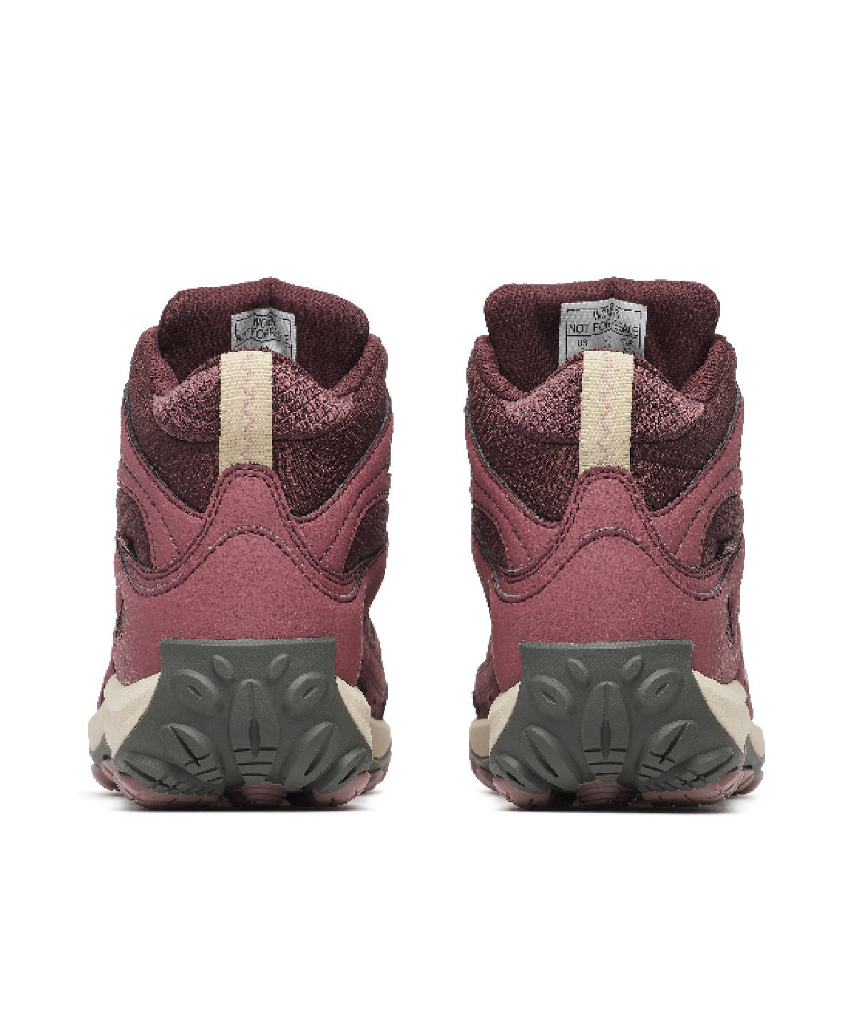 Botines Hike Accentor 4 Sport Mid Para Mujer Color Rojo 4