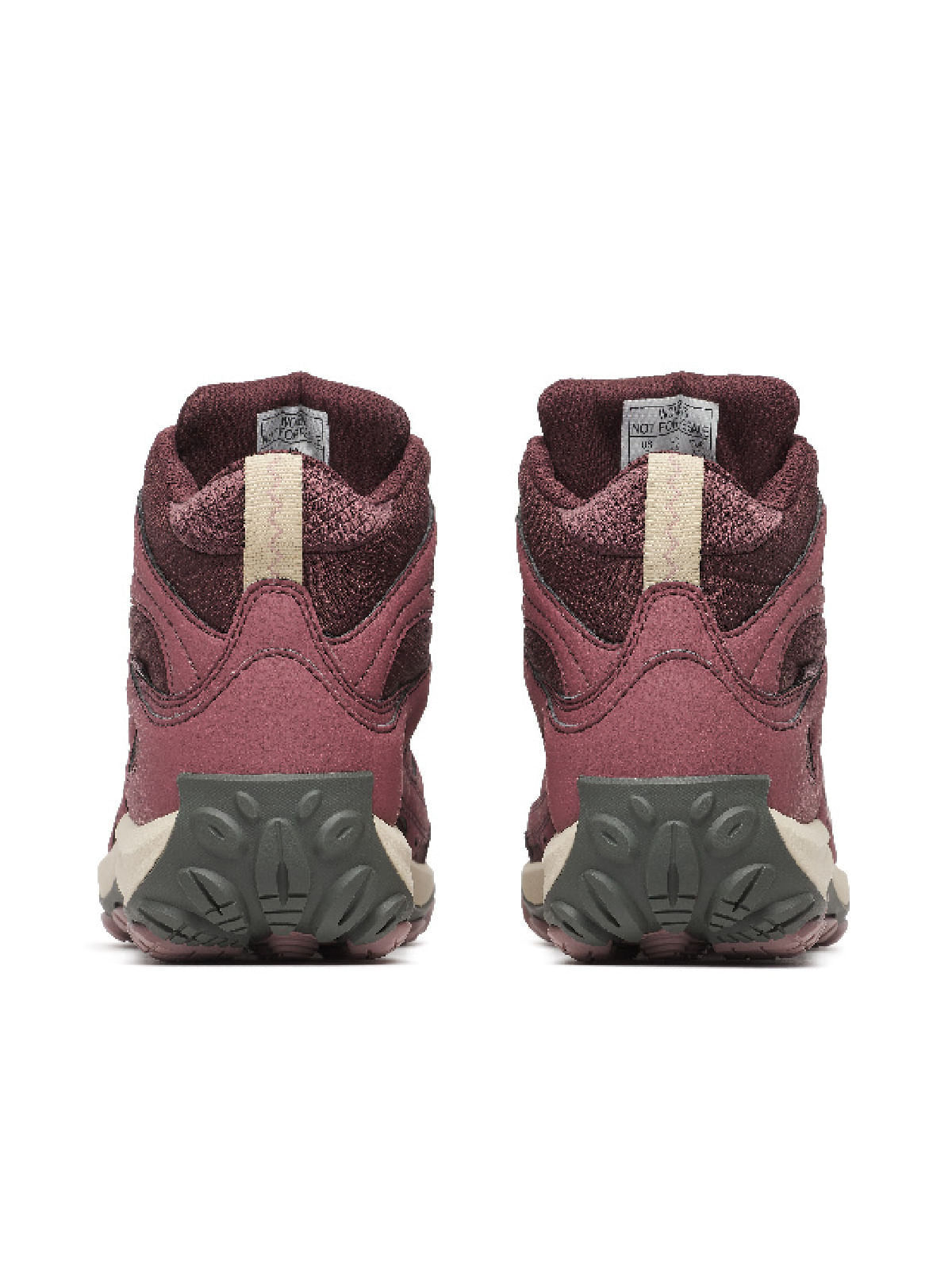 Botines Hike Accentor 4 Sport Mid Para Mujer Color Rojo 4