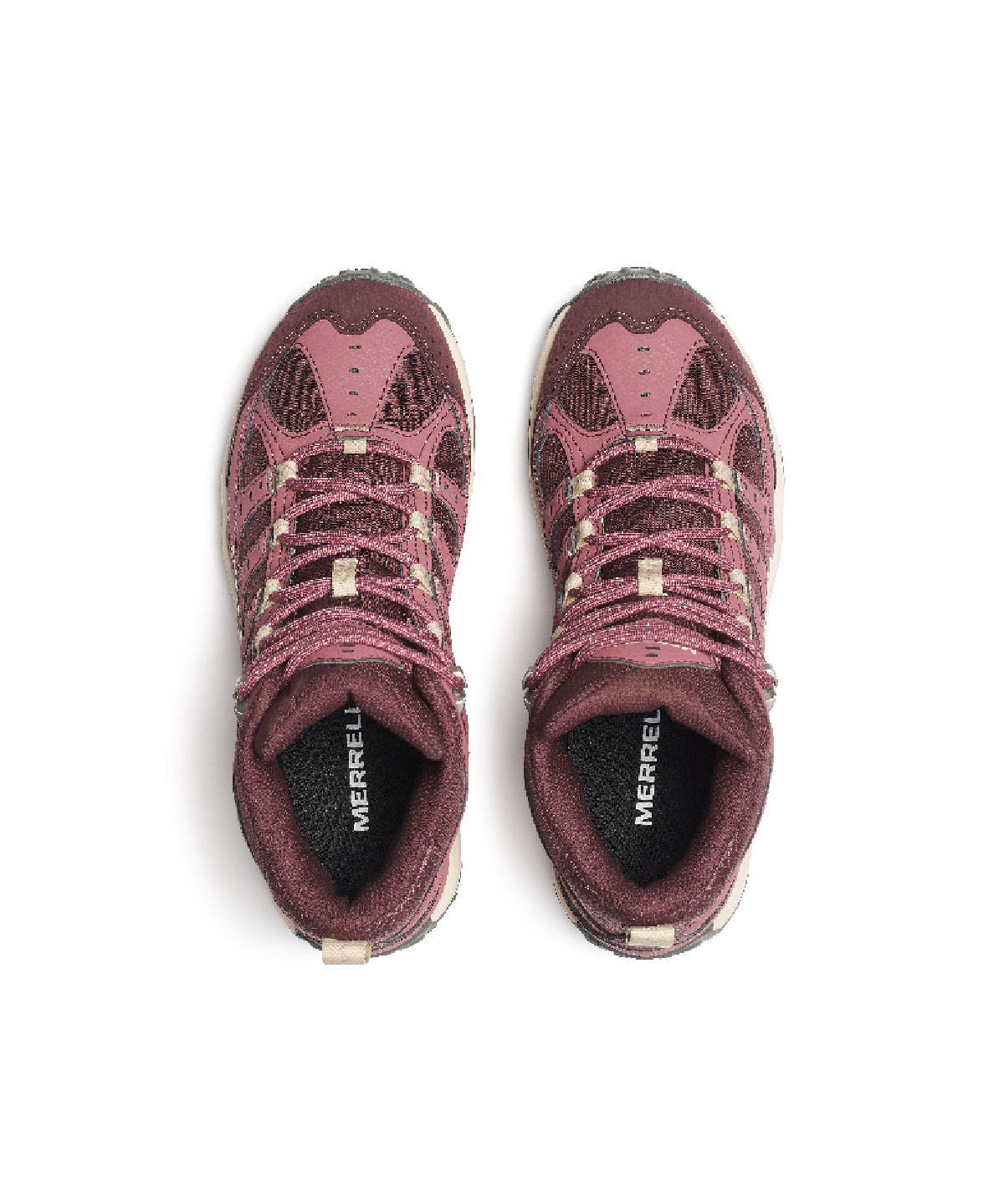 Botines Hike Accentor 4 Sport Mid Para Mujer Color Rojo 6