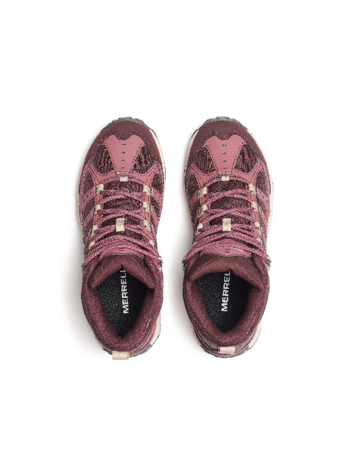 Botines Hike Accentor 4 Sport Mid Para Mujer Color Rojo 6