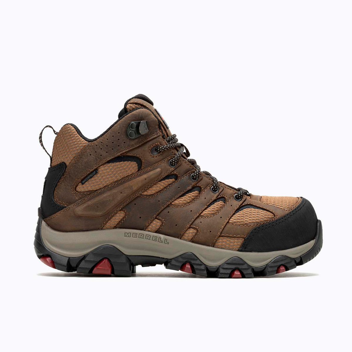 Botin Industrial Moab Vertex 2 Mid Wp Mujer 1
