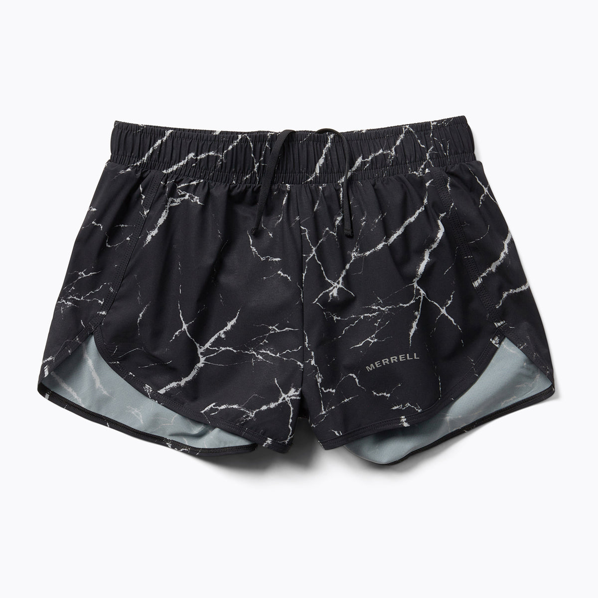 Short W  Trail Running Lightning Print 1