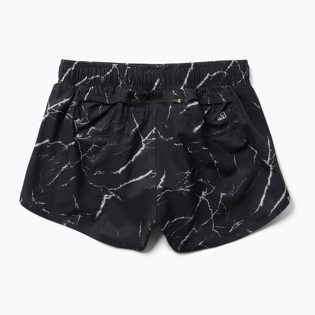 Short W  Trail Running Lightning Print 3