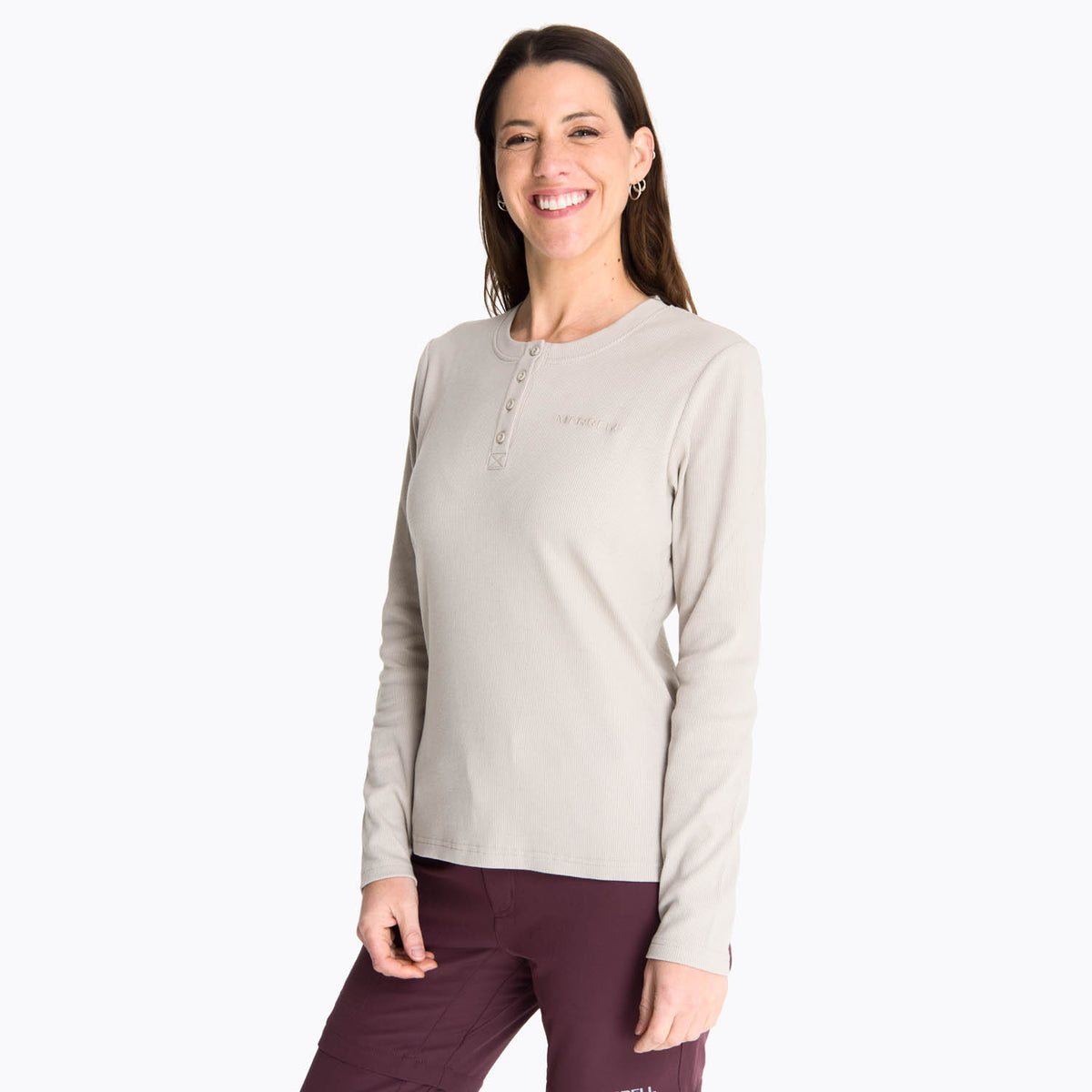 Camiseta Rib Long Sleeve Mujer 2