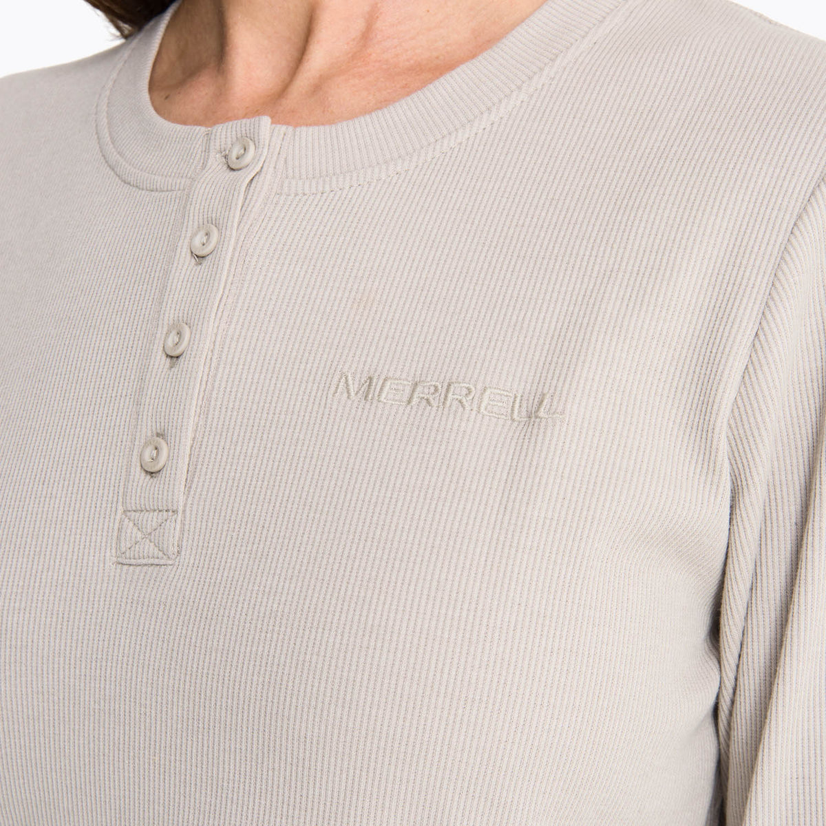 Camiseta Rib Long Sleeve Mujer 4