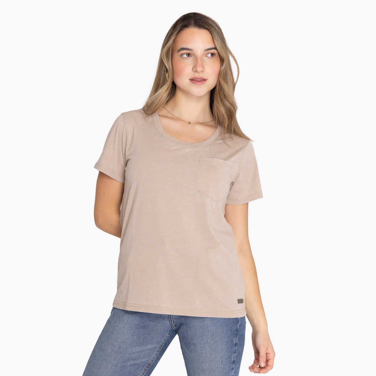 Camiseta Manga Corta Lifestyle T-Shirt Short Sleeve Para Mujer 4